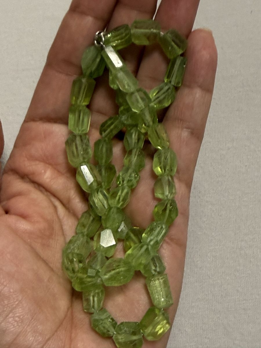 Colliers: Kette mit Peridot  – D'occasion à Oberhof par RealStone 7