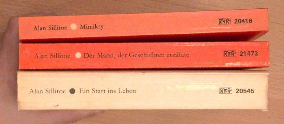 Libri: Alan Sillitoe Krimis 3x – Usato da Winterthur venduto da rahelmedeaL