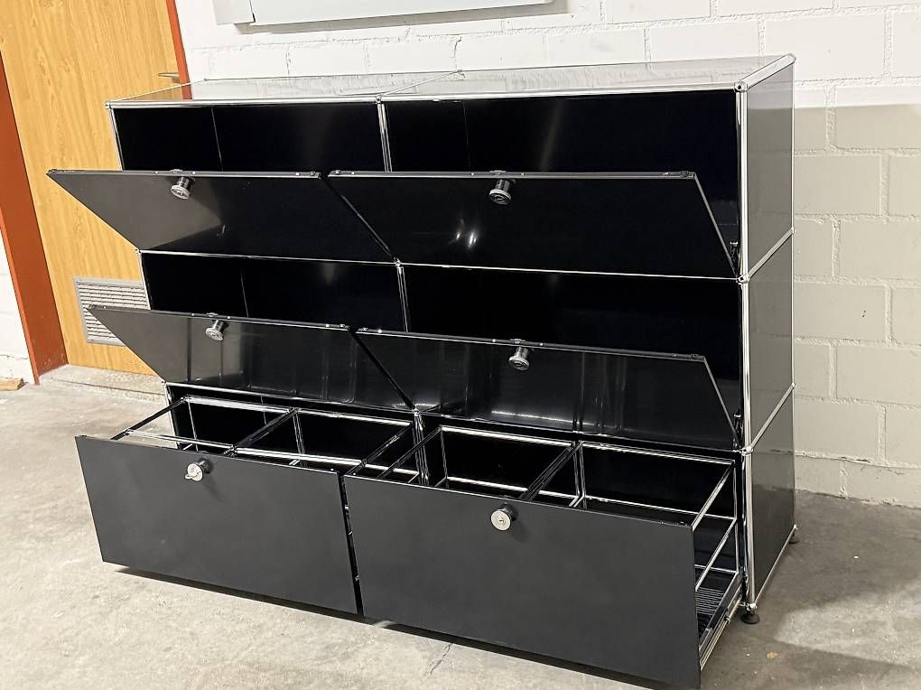 USM Kommoden: USM Haller Sideboard Schwarz 2x3 Top Preis – Gebraucht aus Dietikon von Kumar_Occasionen 6