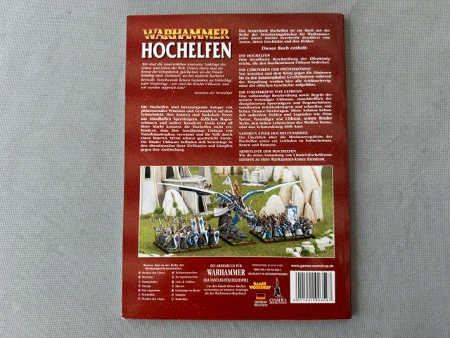 Libri: Warhammer - Armeebuch - Hochelfen - 7. Edition – Usato da Biberstein venduto da Lou13lou 1
