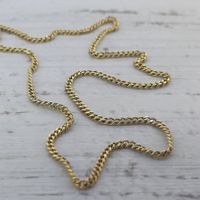 Erstklassige Kette in 750 Gelbgold