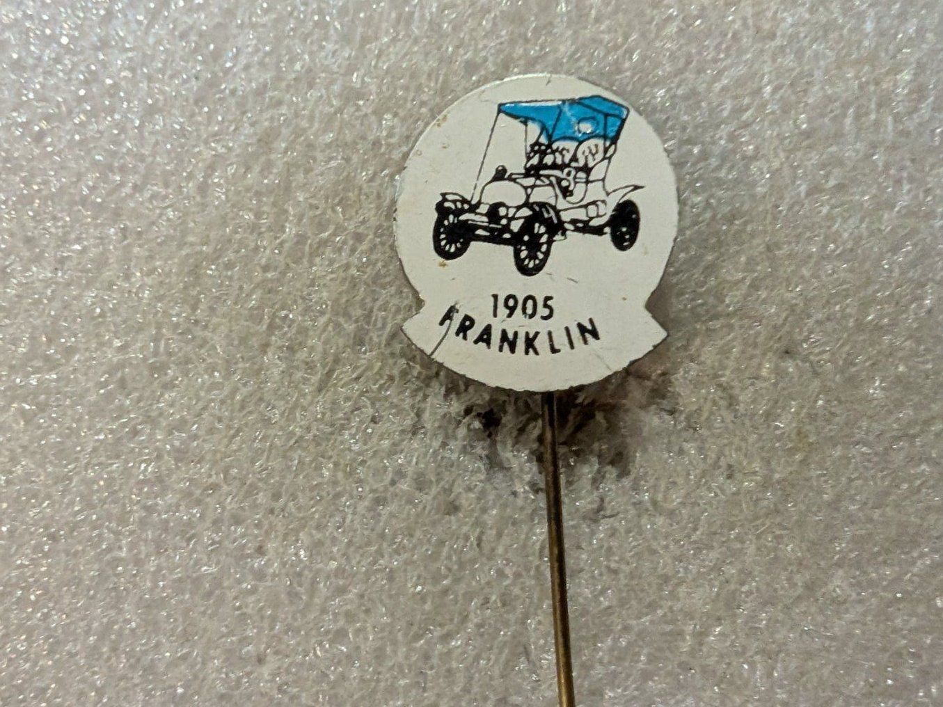 Placchette & Badge: Anstecknadel 39: Auto Franklin – Usato da Oppligen venduto da Pin-Fall-Shop