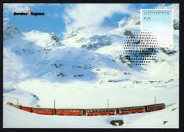 MK Farben der CH - Schneeweiss, Bernina-Express Bernina-Pass