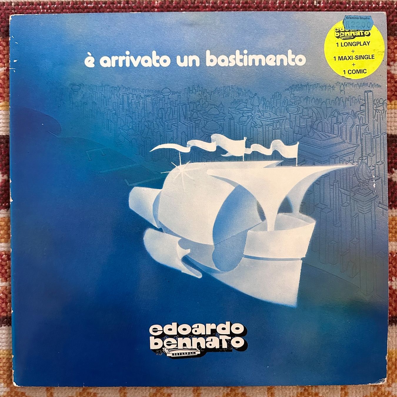 Dischi in vinile: LP + MAXI - Edoardo Bennato - È Arrivato Un Bastimento – Usato da Breganzona venduto da Onairda75