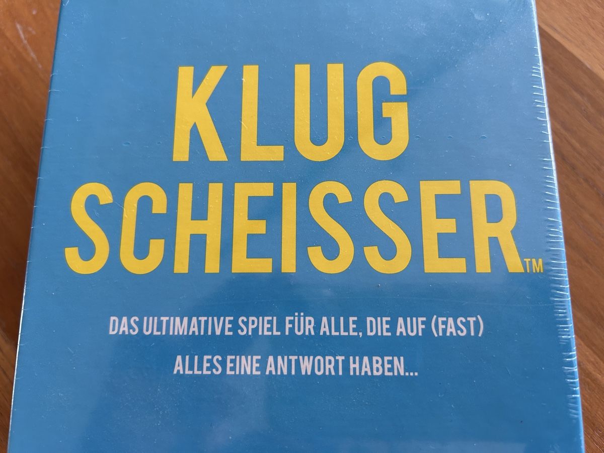 Giochi: Neu und OVP Spiel Klugscheisser – Nuovo e nell'imballaggio originale da St. Urban venduto da uschi73 2