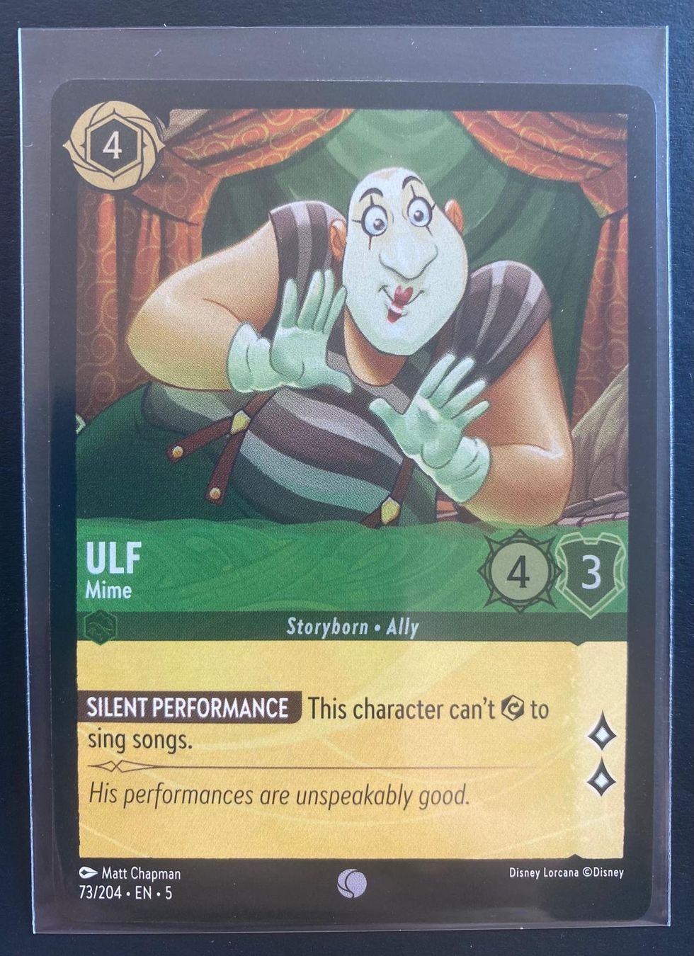 Disney Sammelbilder & Trading cards: Lorcana FOIL ULF 73/204 EN-5 Common – Gebraucht aus Lugano von VlaseCard