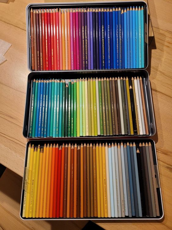 Caran DAche Prismalo Aquarelle Farbstifte (Gebraucht) In Für CHF 25