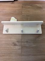 Kinder Garderobe mit Eulenmotiv, Weiss