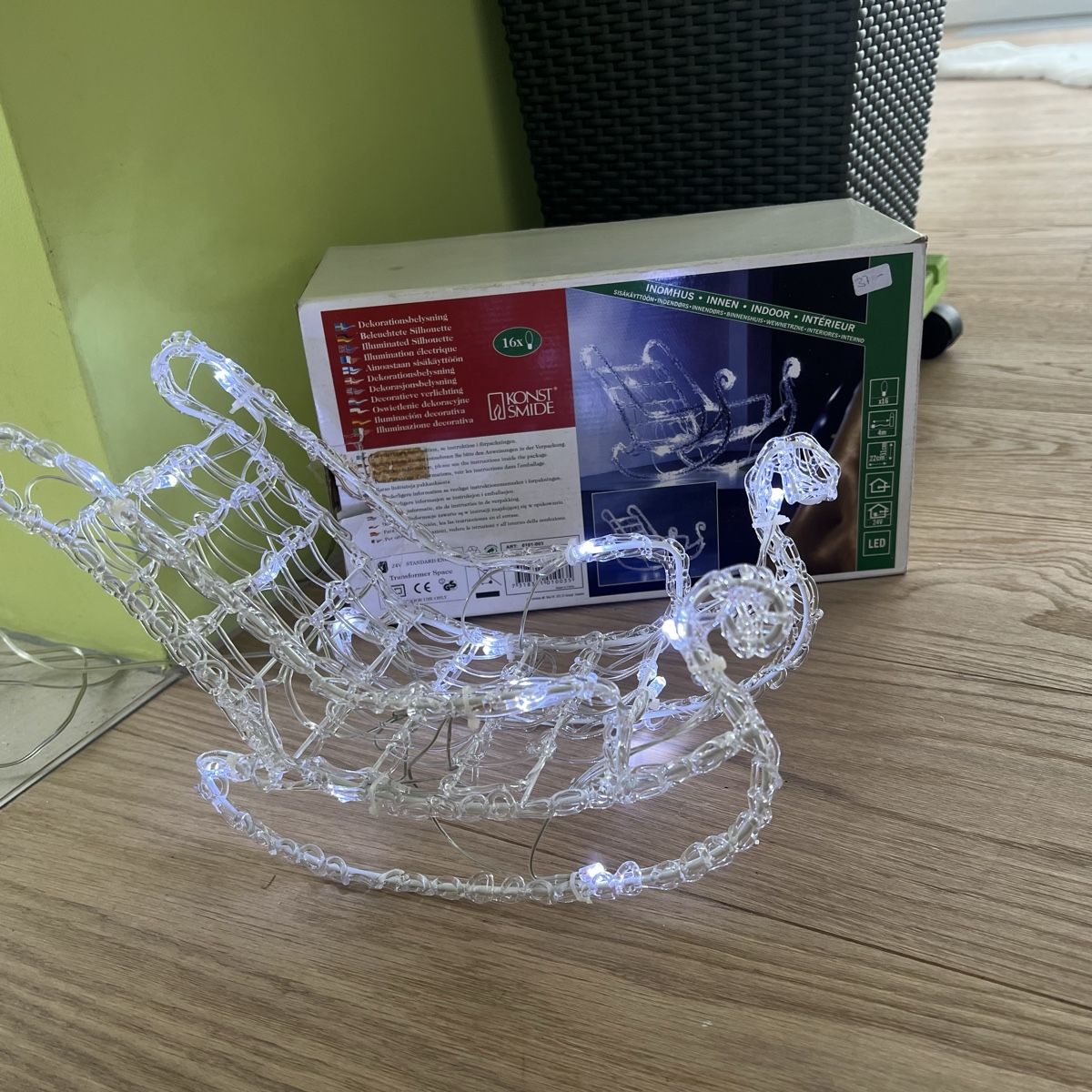 Coop Ghirlande e barre luminose: LED Weihnachtsschlitten – Usato da Böckten venduto da Yvonne70 1