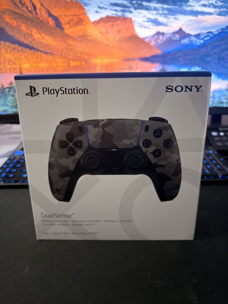 Sony Controller: PS5 DualSense Controller Gray Camouflage  – Neu und originalverpackt aus Selzach von SiendoGaming