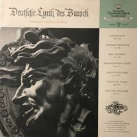 Deutsche Lyrik des Barock (10'' LP, 1964)