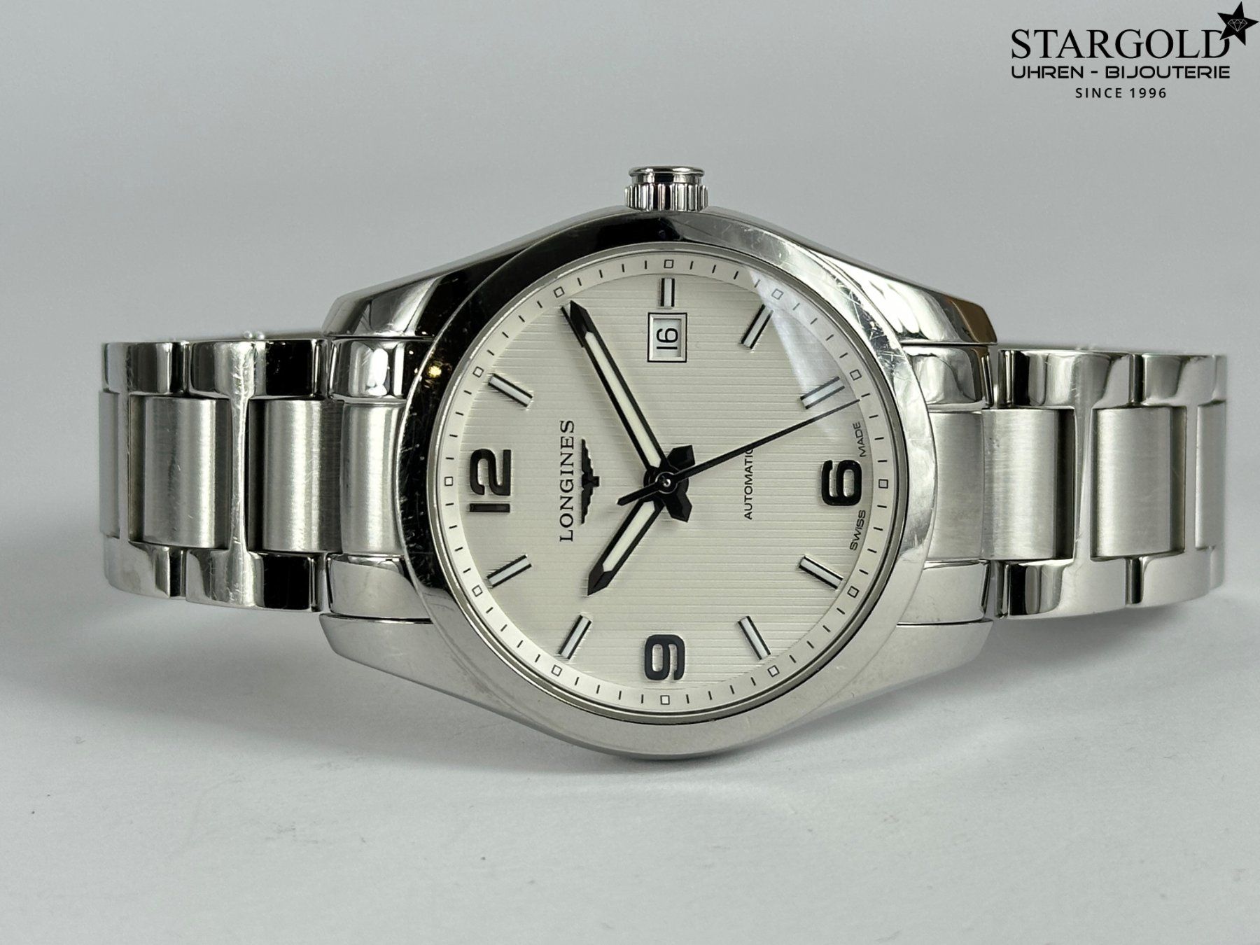 Longines Orologi: Longines Conquest Classic - L2.785.4.76.6 – Usato da Zürich venduto da Stargold-Uhren 6