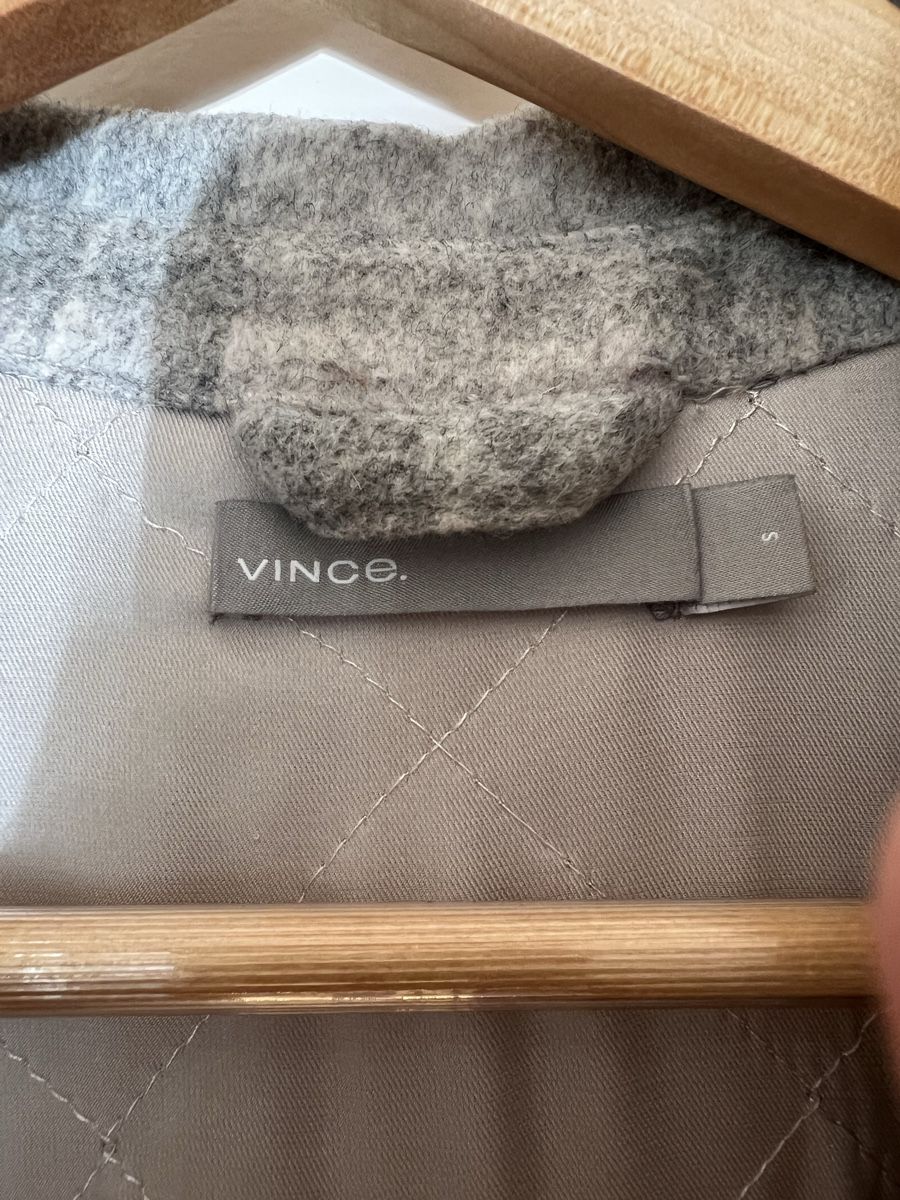 Giacche: Vince light grey/pink Wool Blend Overshirt Jacket S – Usato da Genève venduto da jud_xrl8 2