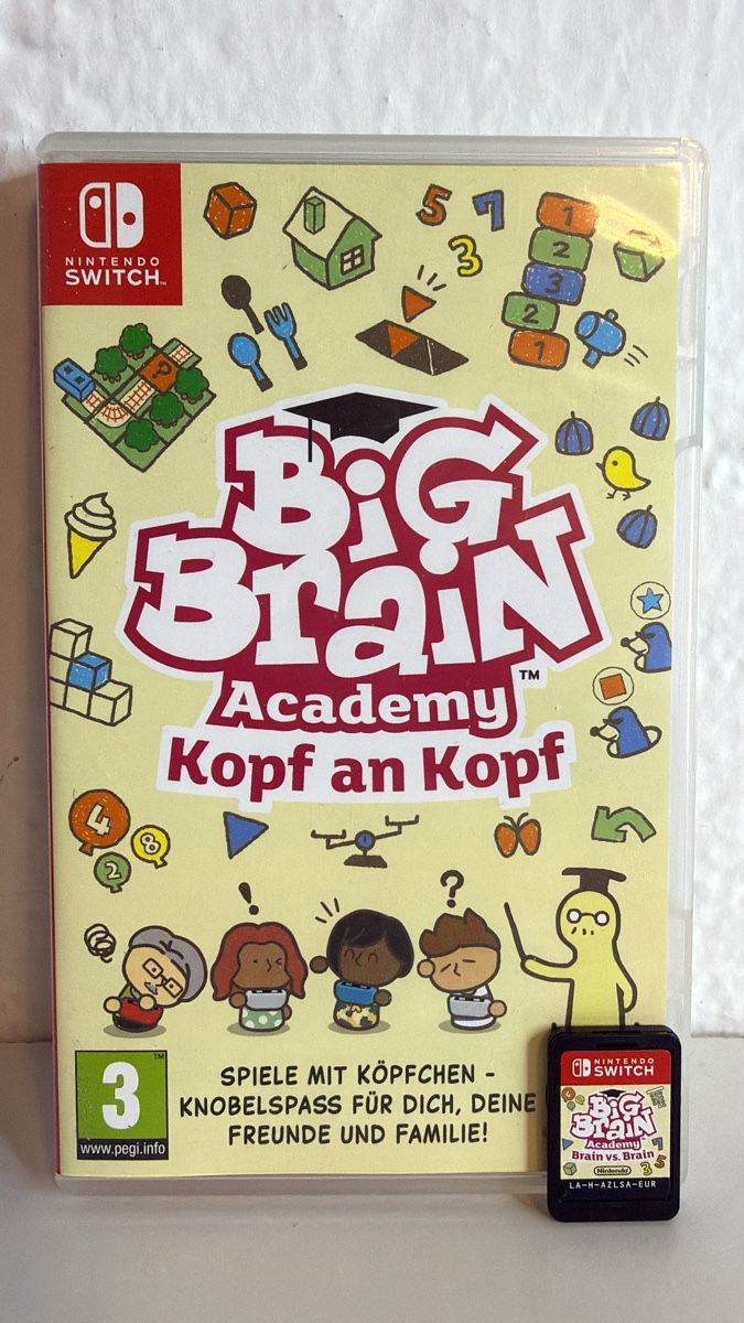 Nintendo Giochi: Big Brain Academy: Kopf an Kopf - Nintendo Switch Game – Usato da Ehrendingen venduto da bubulence