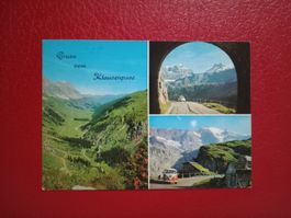 AK Klausenpass Feldpost Stans Kaserne VW Bus Vogelschau