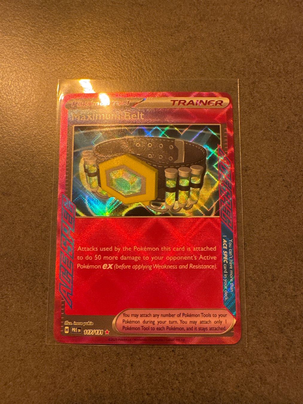 Pokémon Cartes à collectionner: Maximum Belt 117/131 Prismatic Evolutions – Neuf (Voir description) à Winterthur par Fischinho