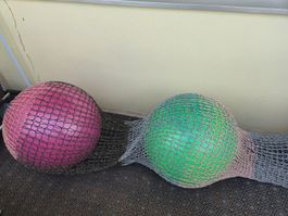 swissball dans filet