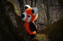 Gehäkelter Roter Panda