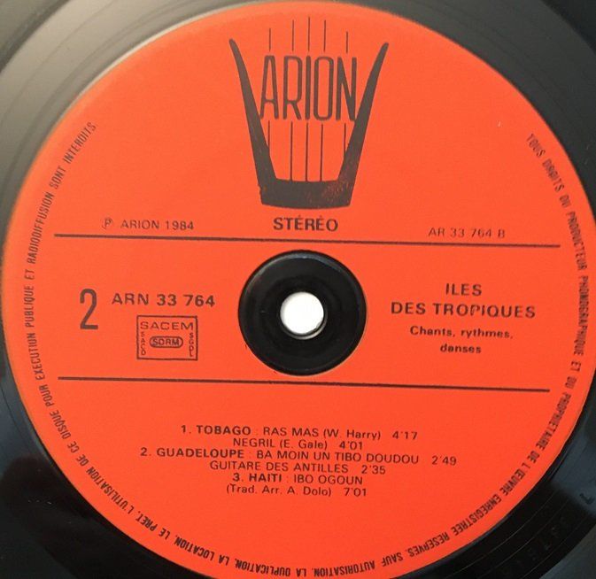 Dischi in vinile: Iles des Tropiques (LP) – Usato da Grüningen venduto da azulvinyl 3