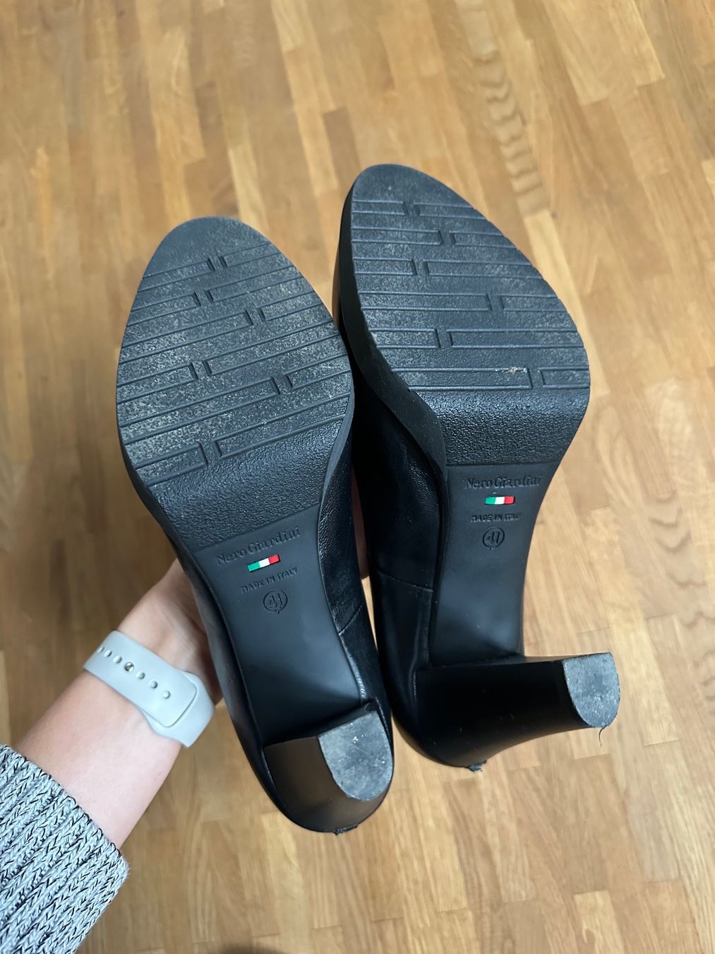 Scarpe da donna: Klassiche Nero Giardini Leder-Pumps, schwarz – Nuovo (secondo la descrizione) da Aarau venduto da Gulianora 3