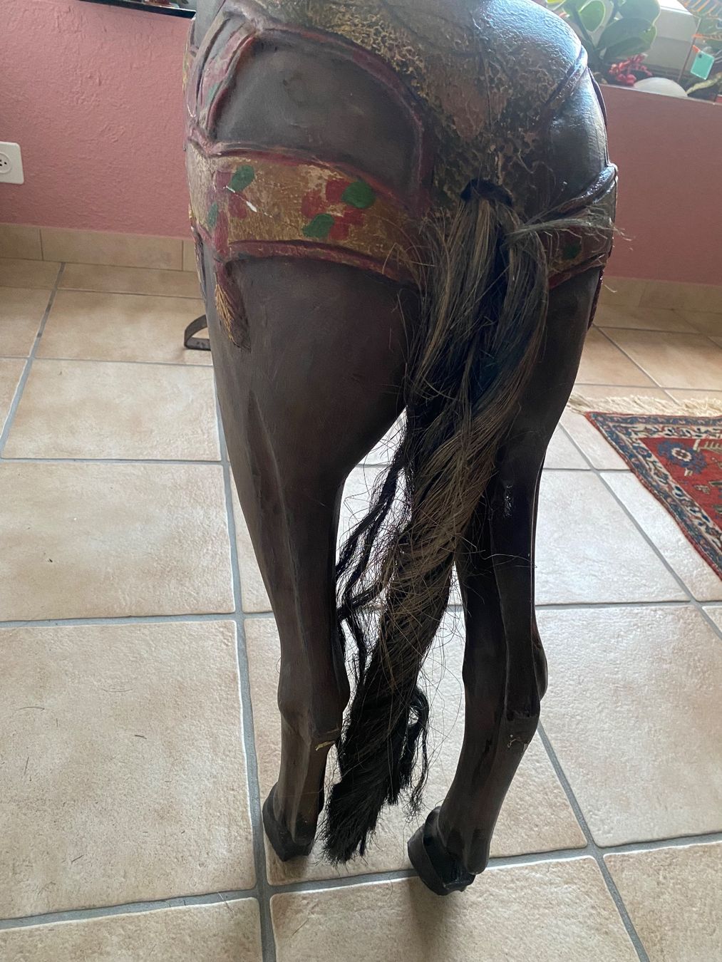 Statuette: Antikes Karussellpferd als Deko-Objekt – Usato da Seengen venduto da Maluscha 5