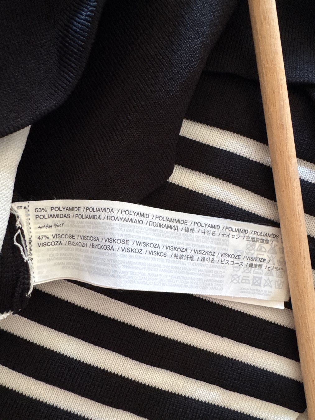 Mango Vestiti: Mango Basics Streifenkleid Gr. M – Usato da Reinach BL venduto da SophiesFundgrube 2