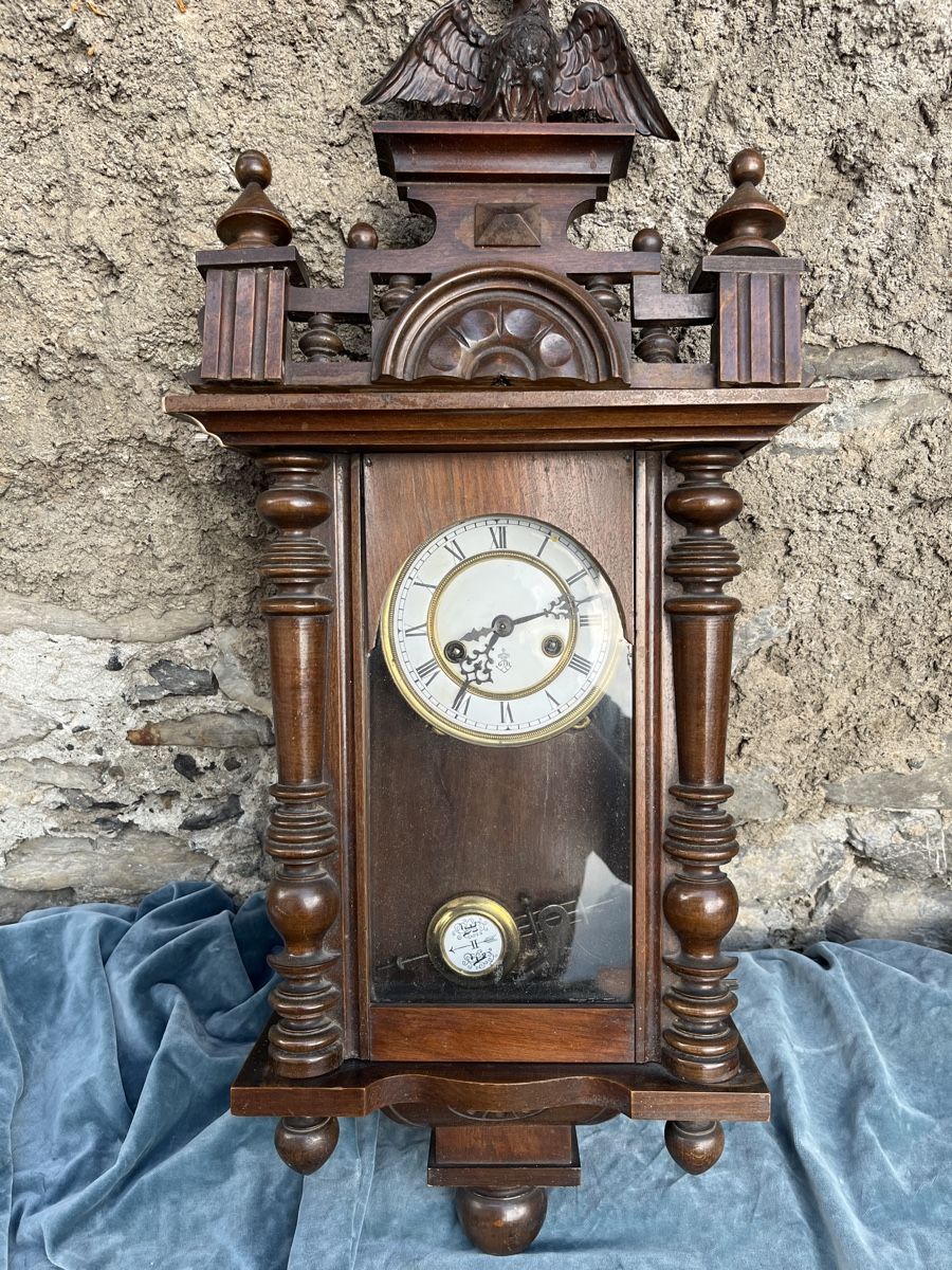 Orologi da terra & Orologi da parete: Antike Wanduhr Gustav Becker – Usato da Brienz BE venduto da hey_z9vg
