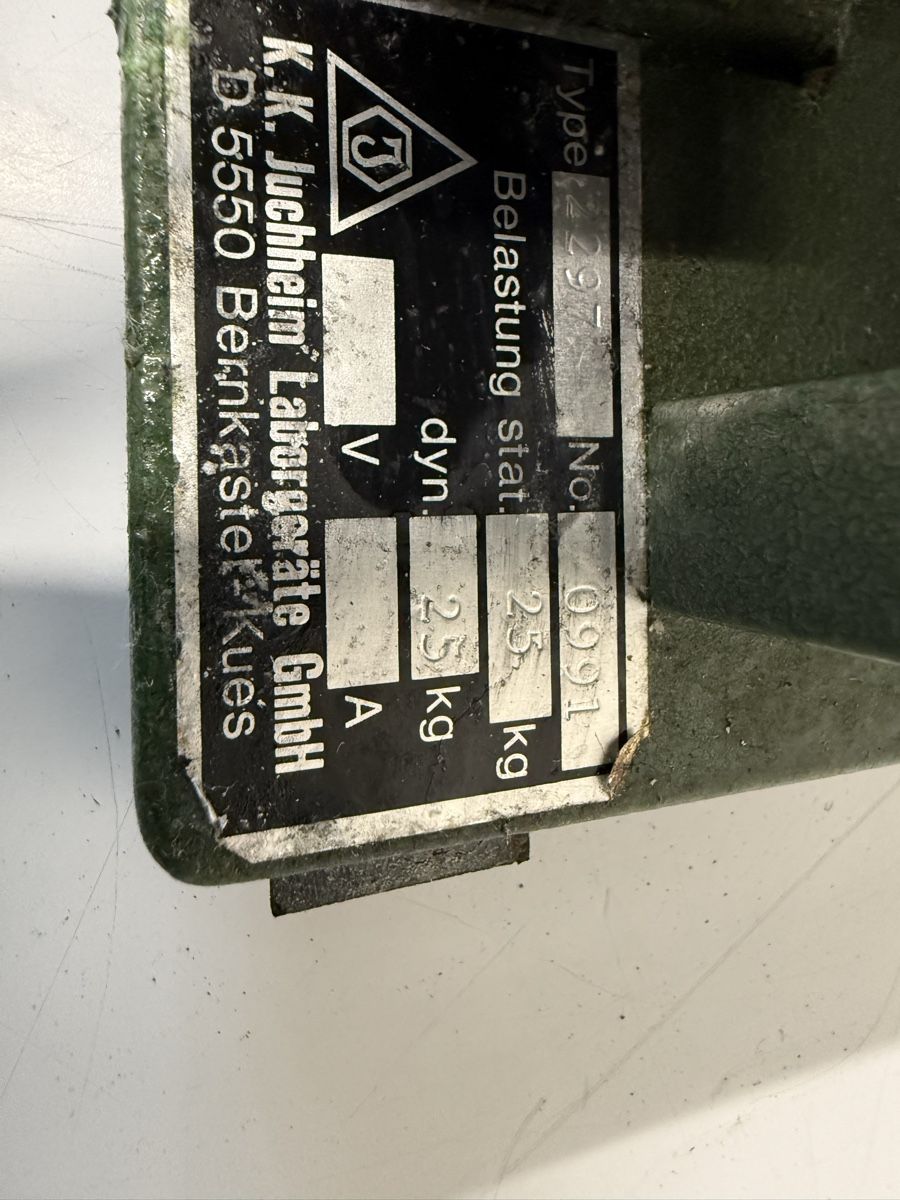 Hydraulischer Laborboy / Labortischheber – Tragkraft 25 kg (Gebraucht ...