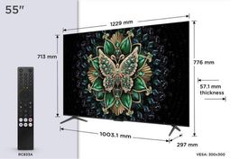 TCL 55 Zoll QLED Fernseher. 
