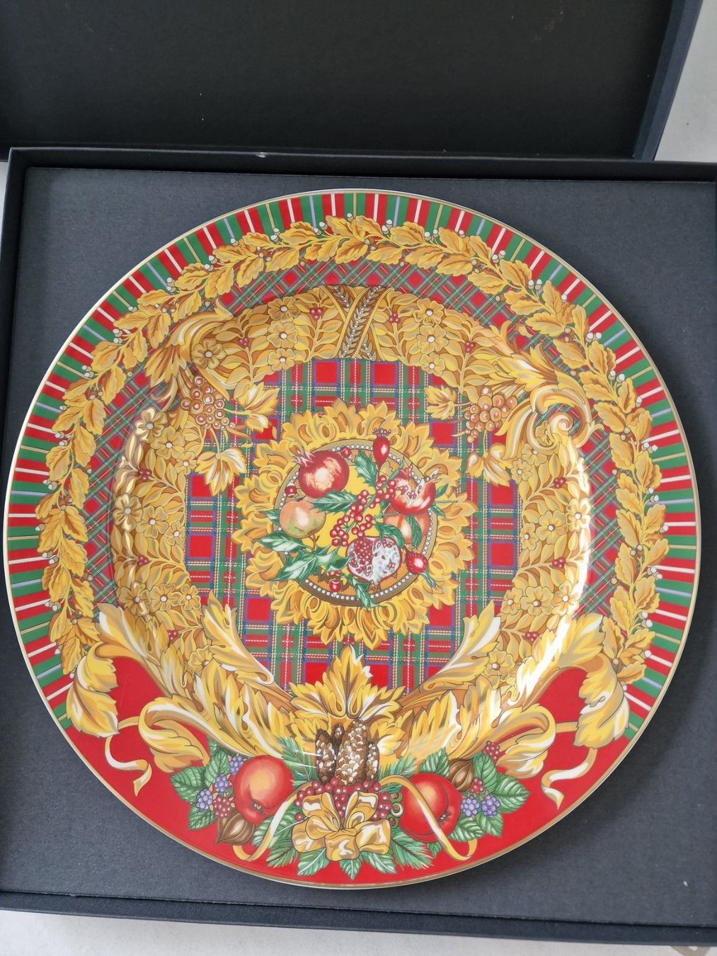 Rosenthal Piatti: Versace Rosenthal Teller Weinachten 2006 – Nuovo e nell'imballaggio originale da Oberglatt ZH venduto da Alischa1