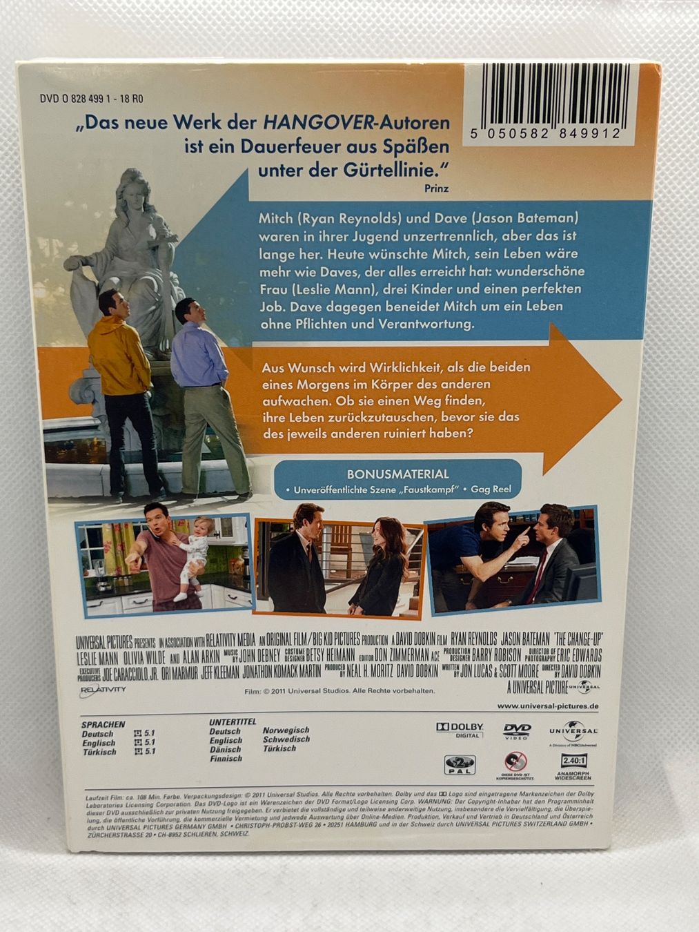 Tous les DVDs: DVD Wie ausgewechselt mit Ryan Reynolds & Jason Bateman – D'occasion à Hinterkappelen par Kim1992 1