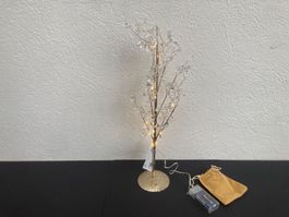 LED Glasperlen Baum, ca. 45 cm Höhe, Timer Funktion
