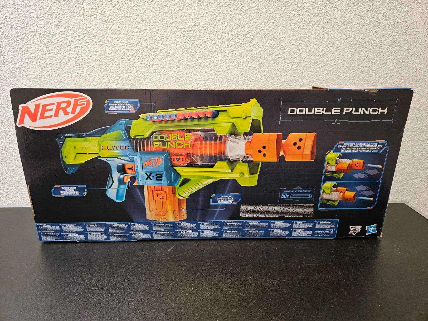Giocattoli: Neu - Hasbro - Nerf Elite 2.0 Double Punch – Nuovo e nell'imballaggio originale da Dagmersellen venduto da Jarsetz_Restposten 1