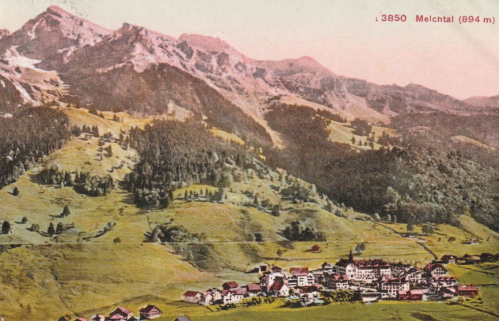 Cartoline postali: AK - Melchtal - gel. 30.6.1918 – Usato da Fribourg venduto da schnalla92