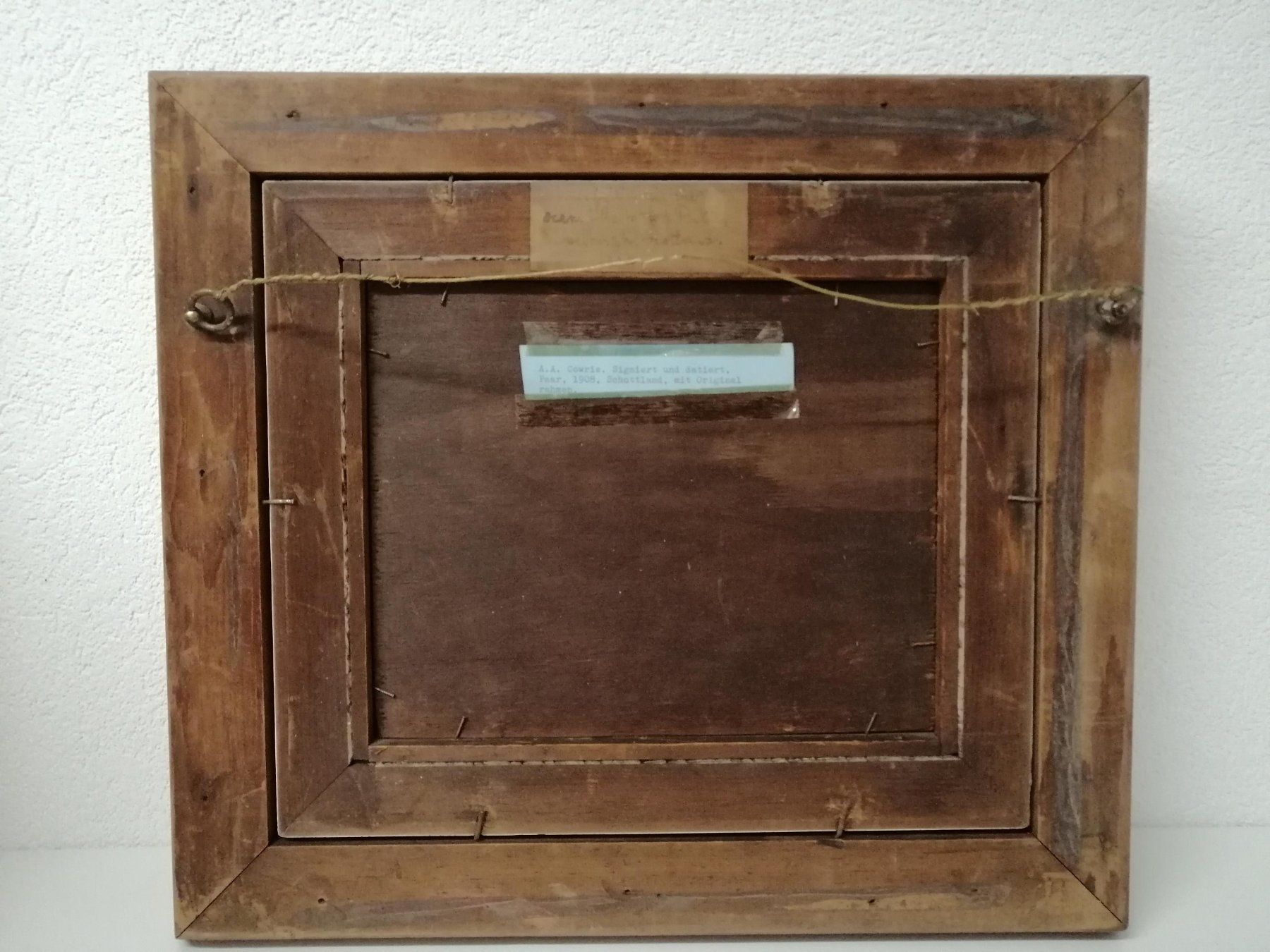 Dipinti: 2 Antike Bilder – Usato da Mörschwil venduto da Erwin8242 7