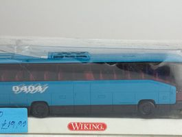 EX- Wiking Mercedes Reisebus O404 RHD türkis