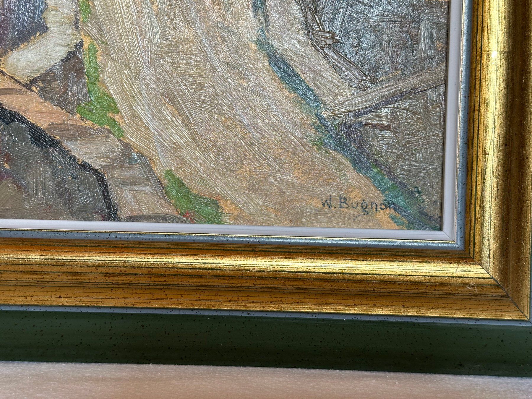 Tableaux: Tableau de Walter Bugnon "La Crochvatte" – D'occasion à Ste-Croix par mjmg 1