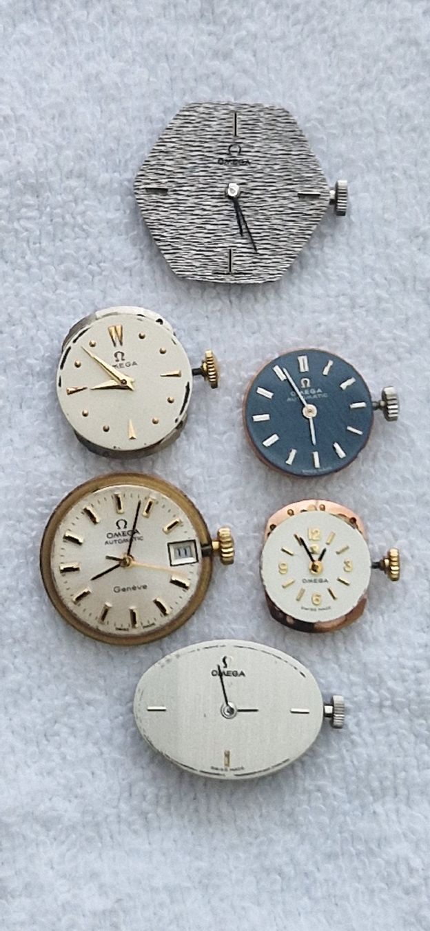 Omega Uhren: Omega Uhrwerke 10 Stk.ab 1 Chf – Defekt aus Reiden von Flohmarkt-77 3