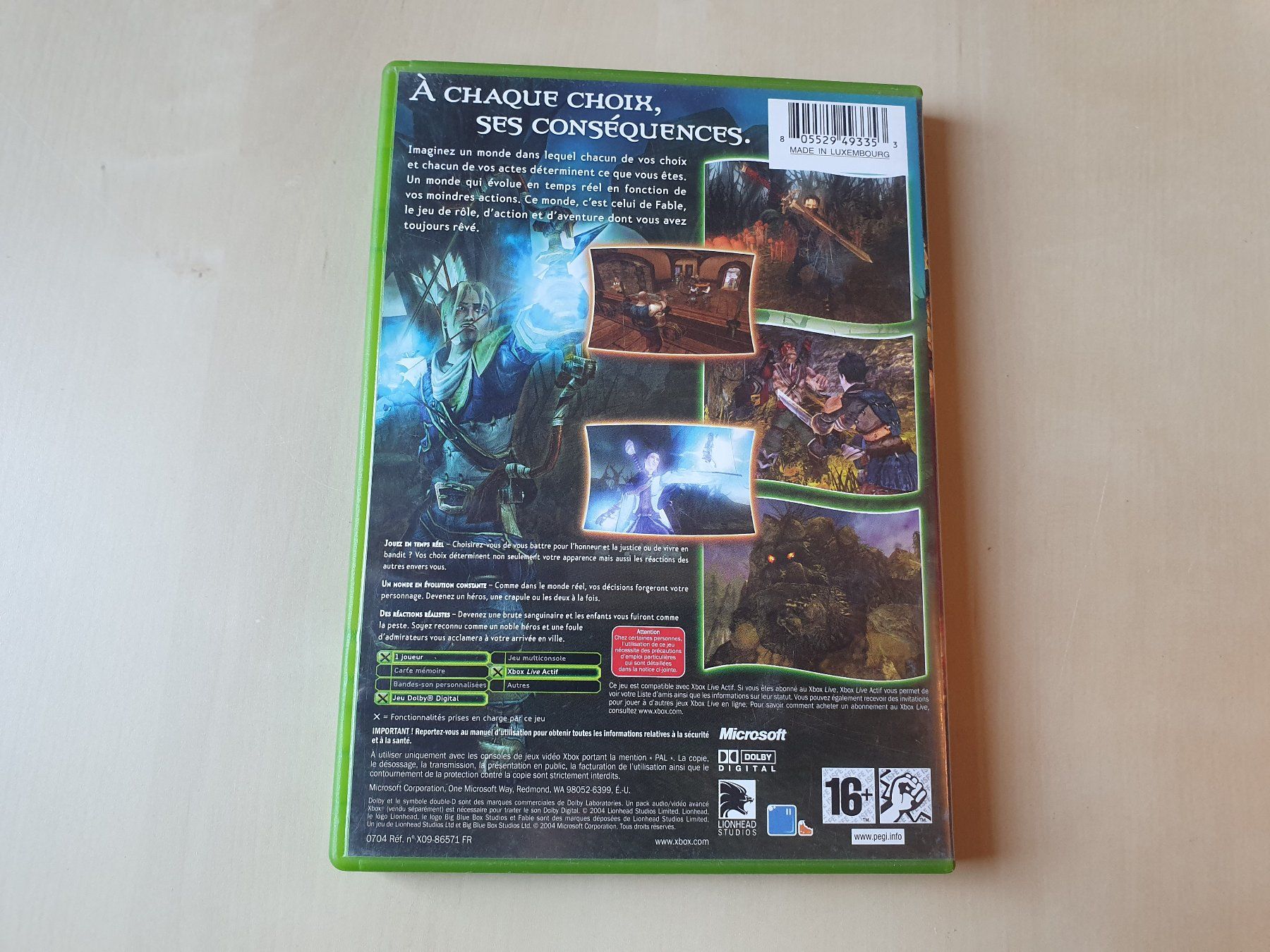 Microsoft Spiele: Fable – Gebraucht aus Stansstad von collectorsshop 1
