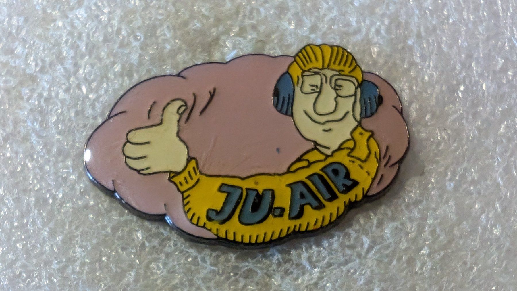 Placchette & Badge: Ansteckpin 171: Flugzeug Ju-Air – Usato da Oppligen venduto da Pin-Fall-Shop
