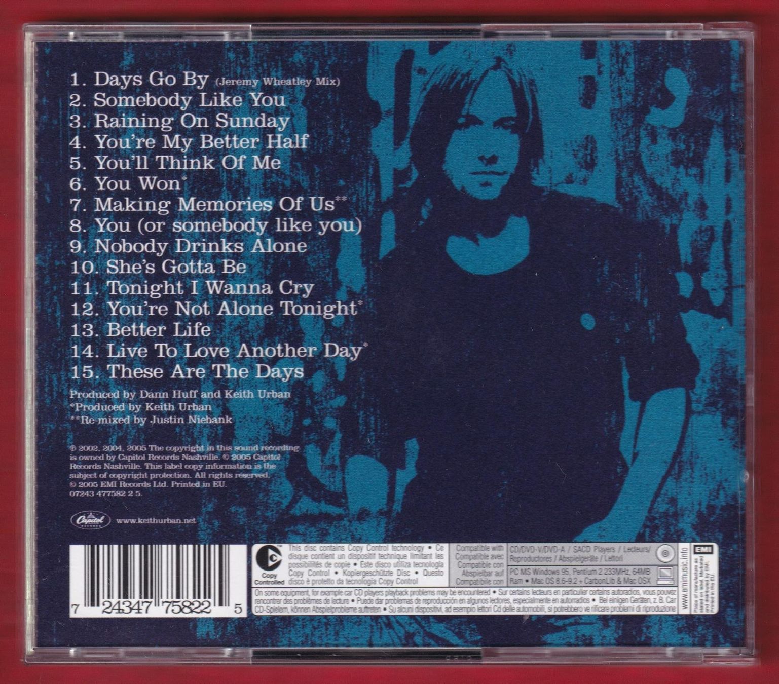 CDs: Keith Urban - Days Go By (CD) – Gebraucht aus Zürich von Pfluftl2000 1
