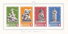 Pro Patria Bundesfeierblock 1940 postfrisch ** (Serie Nr. 8)