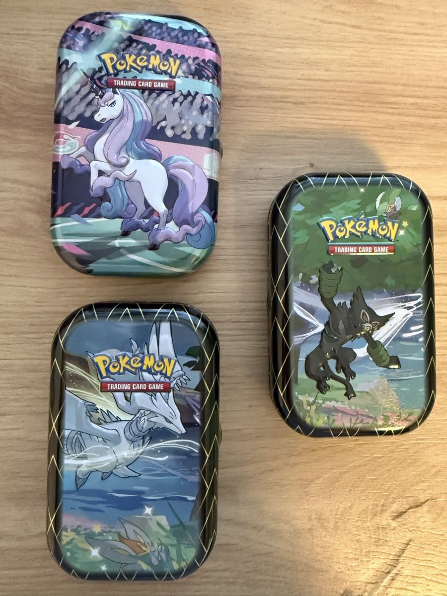 Pokémon Cartes à collectionner: 3 LEERE Pokemon Mini Tins – Neuf (Voir description) à Emmenbrücke par luk_tp67