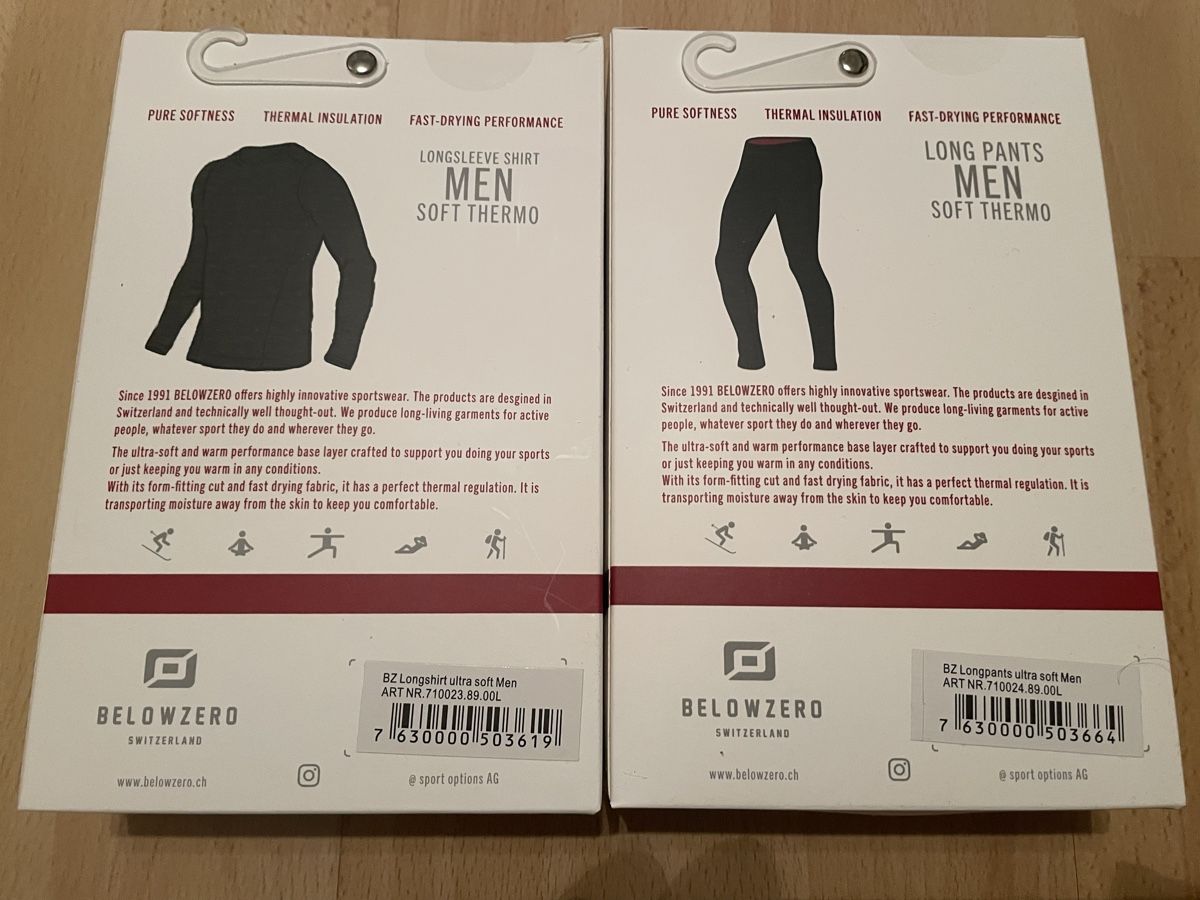Biancheria intima: Soft Thermo Unterwäsche – Nuovo e nell'imballaggio originale da Muhen venduto da marc1995 1