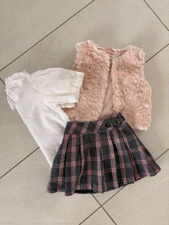 Ensemble 3 pièces fille, taille 92 cm