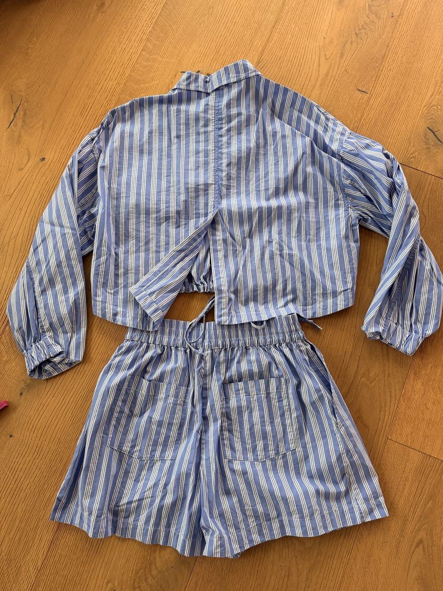 Camicette: Baum und Pferdegarten Set Hemdbluse & Shorts Gr. 36 – Usato da Altendorf venduto da PiaLang 2