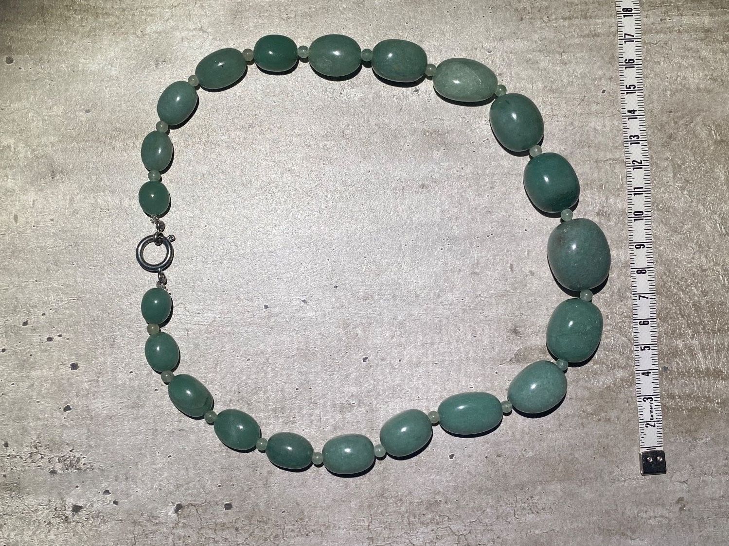 Catenine: Aventurine - natürlich - Edelstein Halskette – Nuovo e nell'imballaggio originale da Laax GR venduto da krippenfiguren-laax 6