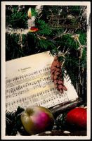 1935_Weihnachts-Grusskarte innerhalb Dürrenast / Thun