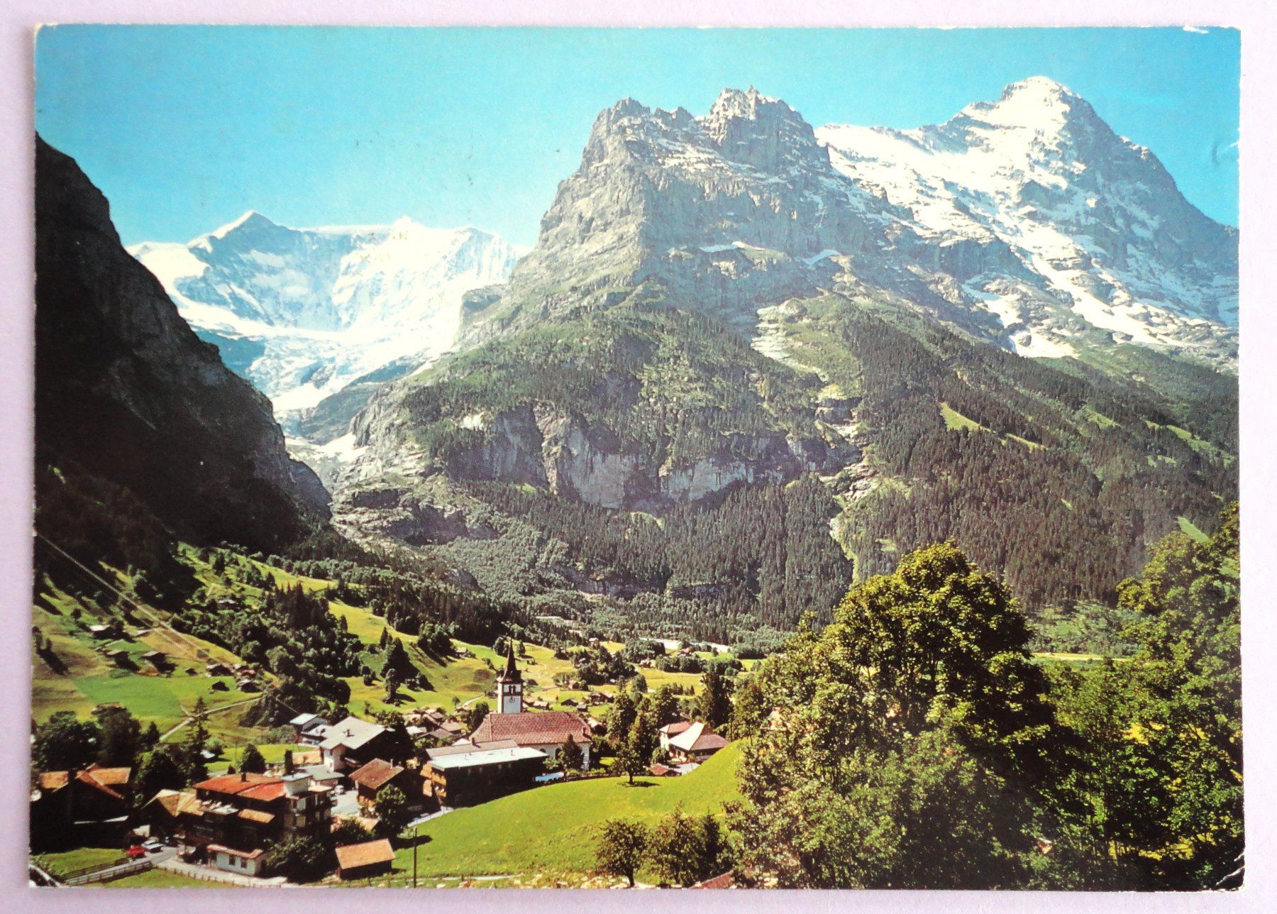 Cartoline postali: Grindelwald, Fiescherhörner – Usato da Fétigny venduto da Billy2miny