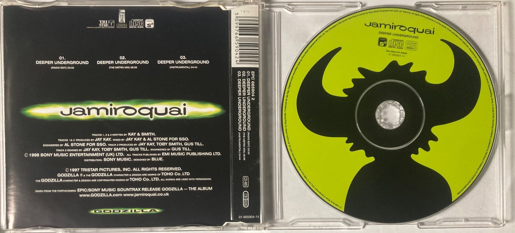 CD: JAMIROQUAI - DEEPER UNDERGROUND – Usato da Poliez-Pittet venduto da Newtown-Records 1